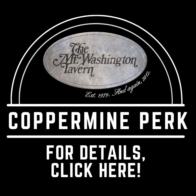 Mt. Washington Tavern Community Perk