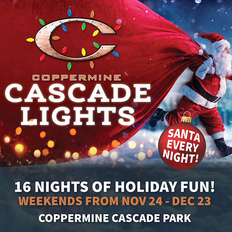 Cascade Lights, Coppermine’s Light Show, is Back!