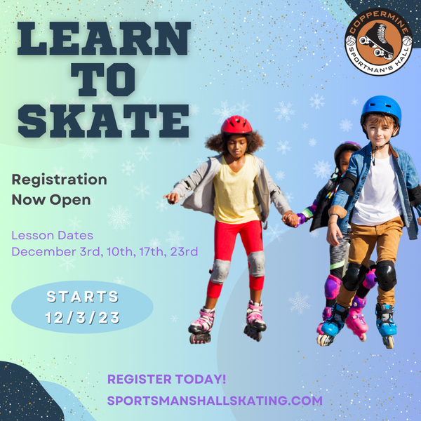 Sportsman's Hall Skate Lessons December