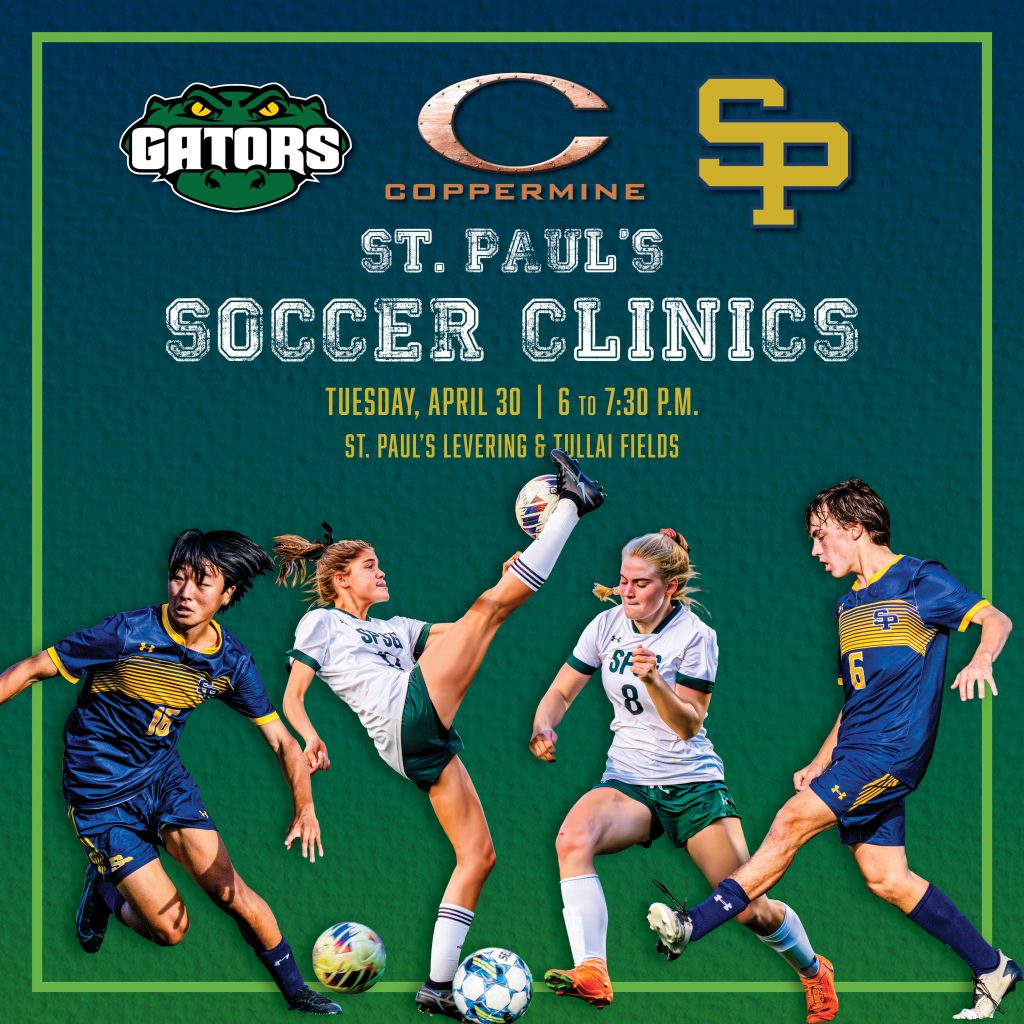 Upcoming St. Paul's Schools Soccer Clinic